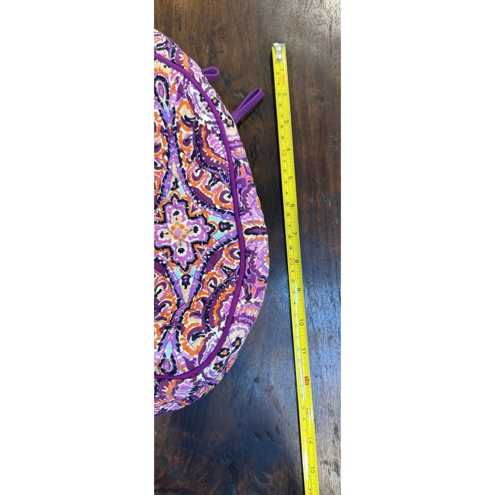 Vera Bradley Backpack Purple Paisley - Picture 7 of 8